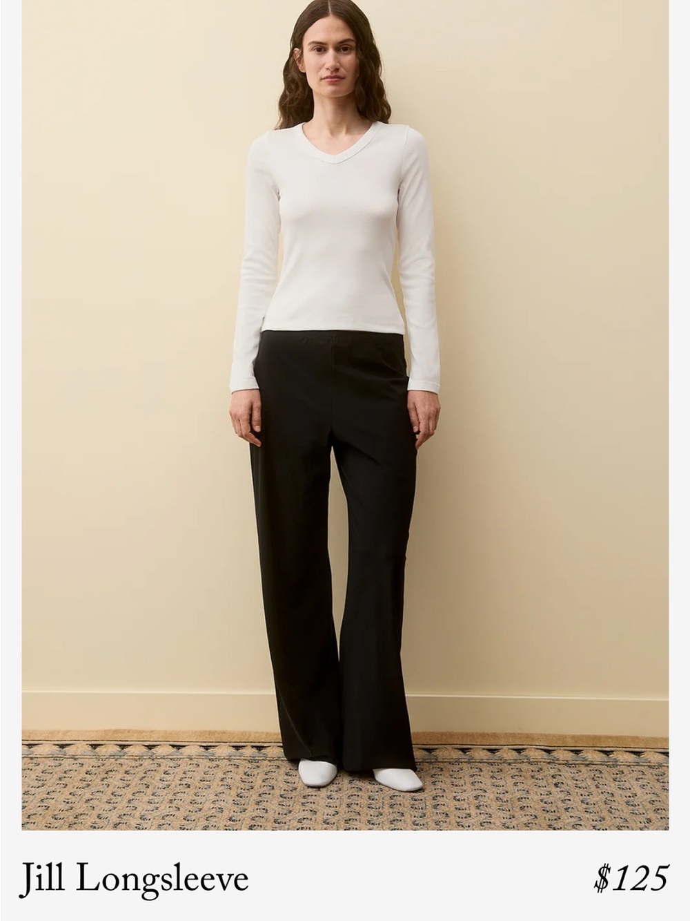 Flore Flore Jill Long-sleeve white size medium
